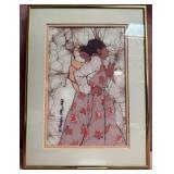 SW - KATALIN EHLING 'NAP TIME' ART FRAMED 12X16'