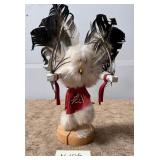 482 - NATIVE AMERICAN SIGNED KACHINA 12"T (N105)