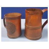 489 - TWO COLLECTIBLE STEINS (MEXICO) (N20)