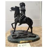 482 - FREDERIC REMINGTON "SCOUT" BRONZE SCULPTURE