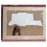 SW - "RANCHO DE TAOS" ART FRAMED 24X32" (Q10)