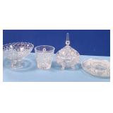 489 - MIXED PIECES COLLECTIBLE GLASSWARE (N85)