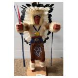 482 - NATIVE AMERICAN KACHINA 38"T (N104)