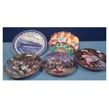 489 - LOT OF FIVE COLLECTIBLE PLATES (N63)
