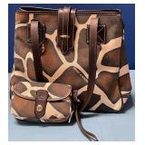 PP - DOONEY & BOURKE GIRAFFE PRINT TOTE (PP11)