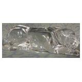 488 - BACCARAT PANTHER FIGURINE (M29)