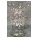488 - VINTAGE GLASS PITCHER (M7)