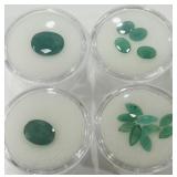 13.67CT EMERALD GEMSTONES