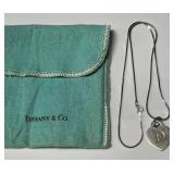 PP - TIFFANY & CO STERLING SILVER HEART PENDANT