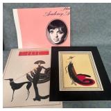 488 - TWO ERTE PRINTS & LIZA MINELLI COLLECTIBLE