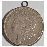 1921 MORGAN SILVER DOLLAR - GOLDEN STRIKE (656 S)