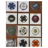 CASINO COMMEMORATIVE CHIPS (457 D)