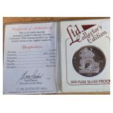 20 GRAMS .999 PURE SILVER PROOF (924 N)