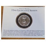 ONE TROY OUNCE .999 FINE SILVER MEDALLION (924 M)