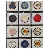 LAS VEGAS CASINO CHIPS (385 I)