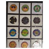 LAS VEGAS CASINO CHIPS (385 P)