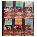 6 MGM BOXING COMMEMORATIVE TOKEN LIMITED EDT (91)
