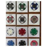 CASINO COMMEMORATIVE CHIPS (645 C)