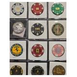 LAS VEGAS CASINO CHIPS (417 C)