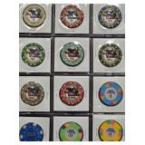 LAS VEGAS CASINO CHIPS (417 D)