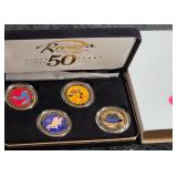 RIVIERA HOTEL 50 YEARS CHIP SET (617)