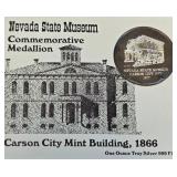 1 TROY OZ FINE SILVER - COMMEMORATIVE COIN (925 B)