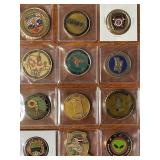 AREA 51 ALIEN UFO CHALLENGE COINS & MORE (405 C)