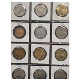 LAS VEGAS CASINO TOKENS (390 I)