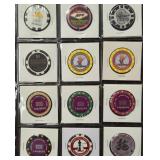 LAS VEGAS CASINO CHIPS (385 C)