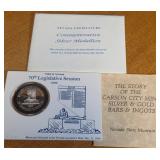 ONE TROY OUNCE SILVER LAS VEGAS COIN (924 L)