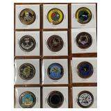 MILITARY BLACK OPS CHALLENGE COINS (454 F)