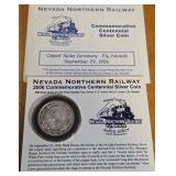 ONE TROY OUNCE SILVER LAS VEGAS COIN (924 R)