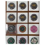 POKER TRAINIG CASINO CHIPS (411 E)