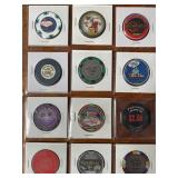 CASINO COMMEMORATIVE CHIPS (411 B)