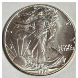 1988 - 1oz FINE SILVER AMERICAN EAGLE $1 (656 B)