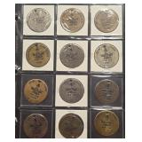 MUSTANG LAS VEGAS BROTHEL TOKENS (374 A)