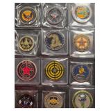 NELLIS AFB OVER-SIZE CHALLENGE COINS (653 B)