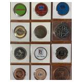 GOLF CHALLENGE COINS & MORE (394 D)