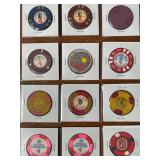 CASINO COMMEMORATIVE CHIPS (652 I)