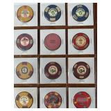 CASINO COMMEMORATIVE CHIPS (652 G)