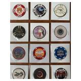 CASINO COMMEMORATIVE CHIPS (416 J)