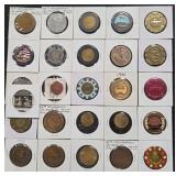 LAS VEGAS GAMING TOKENS (450 A)