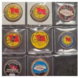 NELLIS AFB OVER-SIZE CHALLENGE COINS (653 F)
