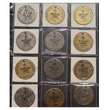 MUSTANG LAS VEGAS BROTHEL TOKENS (374 B)
