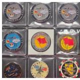 NELLIS AFB OVER-SIZE CHALLENGE COINS (653 E)