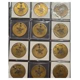 MUSTANG LAS VEGAS BROTHEL TOKENS (374 C)