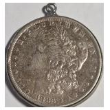 HOWDY PODNER - 1883 MORGAN SILVER DOLLAR (656 N)