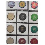LAS VEGAS CASINO CHIPS (389 D)