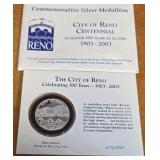 ONE TROY OZ .999 SILVER MEDALLION (924 BF