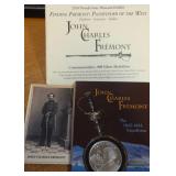1 TROY OZ FINE SILVER. JHON CHARLES FREMONT (925 Y